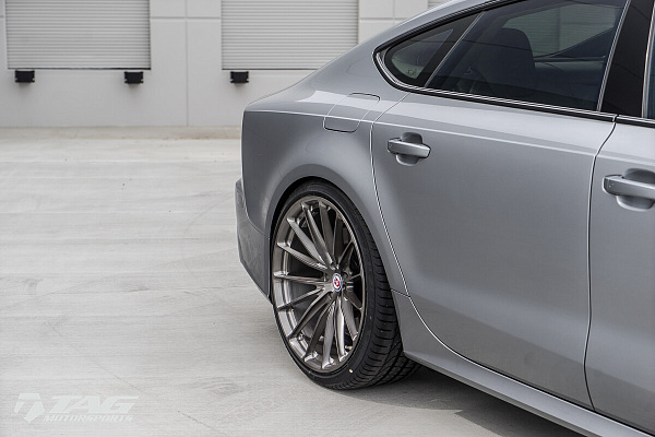 Фото дисков HRE P103 Глянцевый тонированный лак на Audi A/RS 7 (4G)
