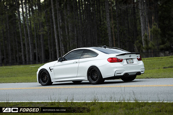 Фото дисков BC Forged LE81 // MLE81 Черный матовый на BMW 4/M4 (F32/F82)
