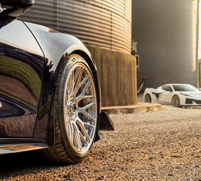Фото дисков Vossen GEN-03 на Chevrolet Corvette C8
