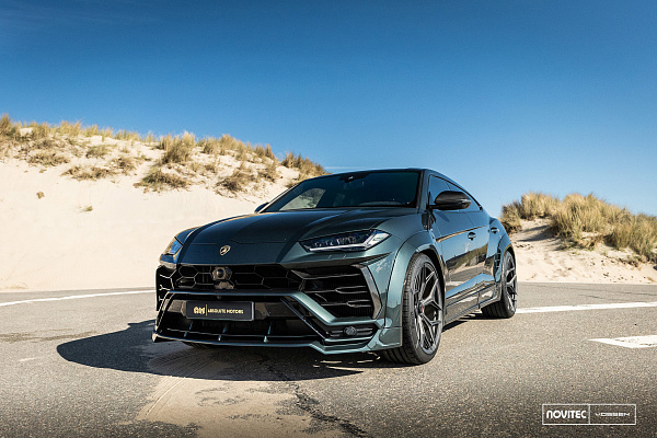 Фото дисков NOVITEC NL4 Сатиновый графит на Lamborghini Urus
