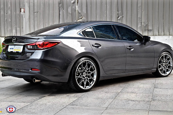 Фото дисков HRE FF11 Серебро на Mazda 6 III (GJ)