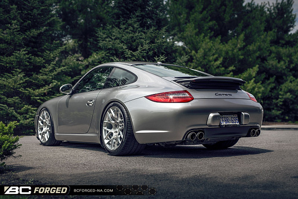 Фото дисков BC Forged KL12 Глянцевый лак на Porsche 911 VI