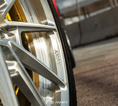 Фото дисков Anrky AN28 на Chevrolet Corvette C8