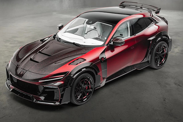 Фото дисков Mansory FC.5 Черный глянец на Ferrari Purosangue