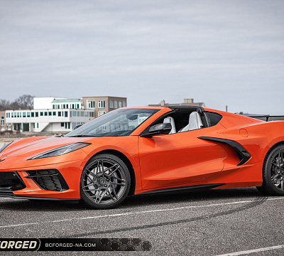 Фото дисков BC Forged EH177 на Chevrolet Corvette C8