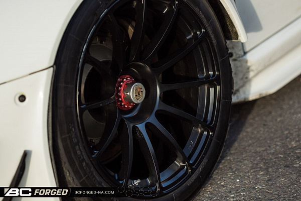 Фото дисков BC Forged RS43 Черный матовый на Porsche 911 VI