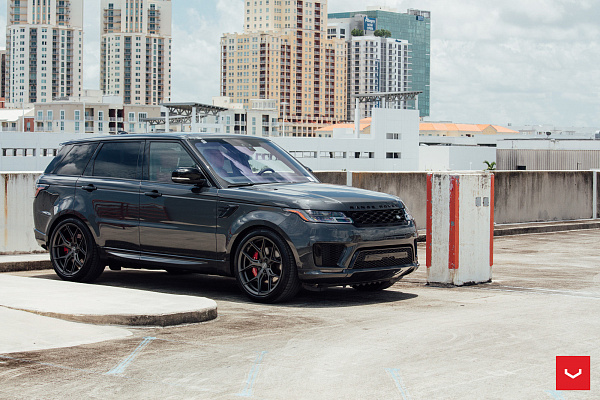 Фото дисков Vossen HF-5 Сатиновый графит на Range Rover Sport II