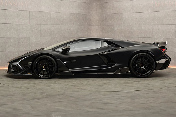 Фото дисков Mansory FV.10 Черный глянец на Lamborghini Revuelto