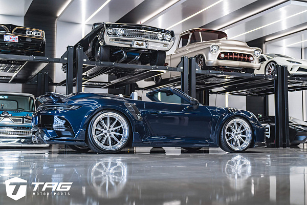 Фото дисков HRE S104SC Полированный лак на Porsche 911 VIII