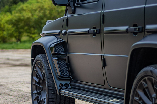 Фото дисков Brixton Forged LX03 Сатиновый темный лак на Mercedes-Benz G-Class III