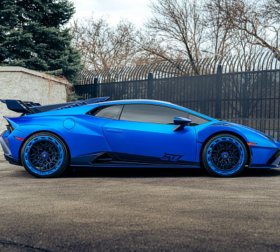 Фото дисков Brixton Forged FDE06 Aerotech на Lamborghini Huracan
