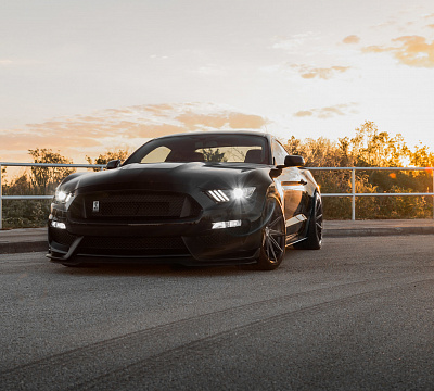 Фото дисков Vossen VFS-10 на Ford Mustang VI