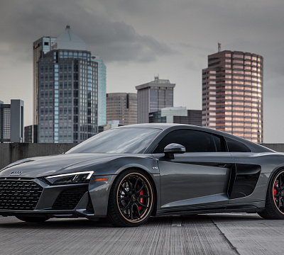 Фото дисков Strasse Wheels SV5 Deep Concave FS на Audi R8 (4S)
