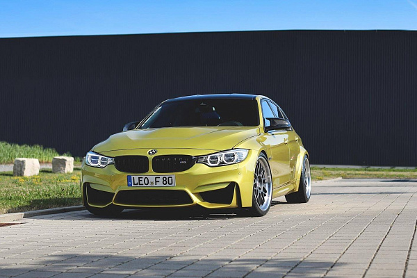 Фото дисков HRE C100 Матовый графит на BMW 3/M3 (F3x/F80)