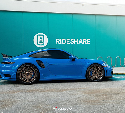 Фото дисков Anrky S3-X1 на Porsche 911 VIII