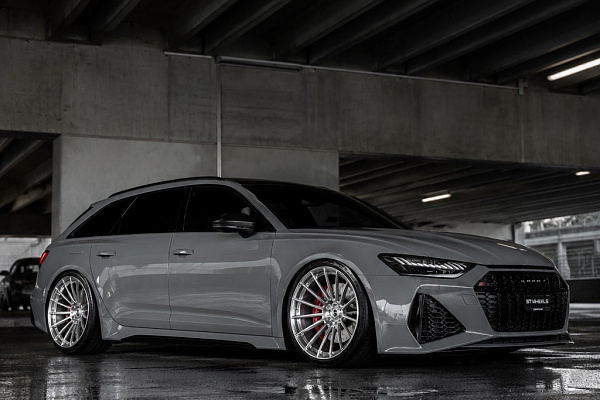Фото дисков ST Wheels ST22 Полированный лак на Audi A/RS 6 (C8)