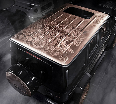 Фото дисков Carlex Design G-Falcon на Mercedes-Benz G-Class III