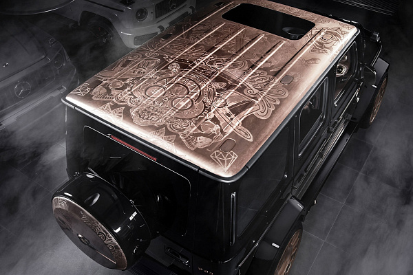 Фото дисков Carlex Design G-Falcon Глянцевая медь на Mercedes-Benz G-Class III