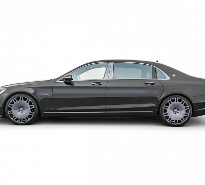 Фото дисков BRABUS Monoblock M (Platinum Edition) на Mercedes-Benz S-Class (W222, C217)