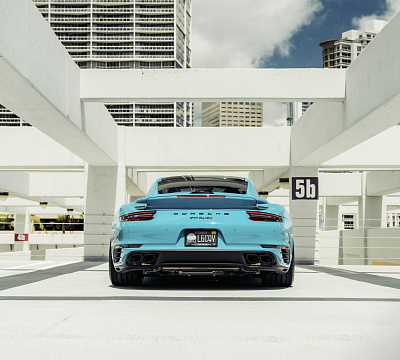 Фото дисков Vossen RS19 на Porsche 911 VIII
