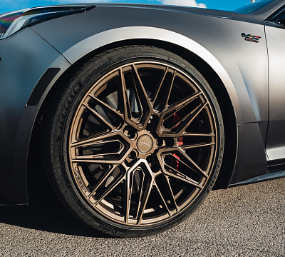 Фото дисков Vossen HF-7 на Cadillac CT5
