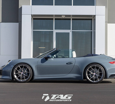 Фото дисков HRE P101 на Porsche 911 VII