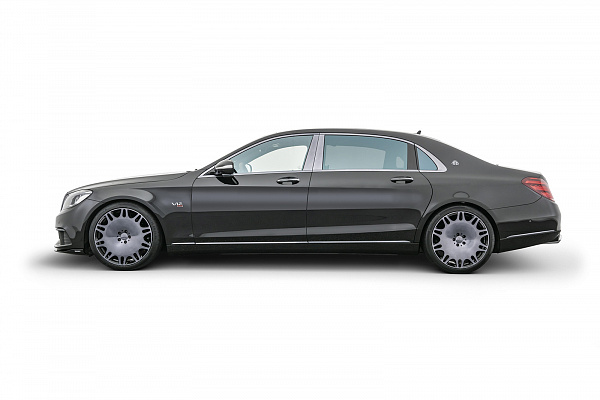 Фото дисков BRABUS Monoblock M (Platinum Edition) Черный глянец на Mercedes-Benz S-Class (W222, C217)