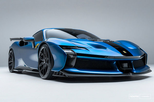 Фото дисков NOVITEC NF11 Черный глянец на Ferrari SF90