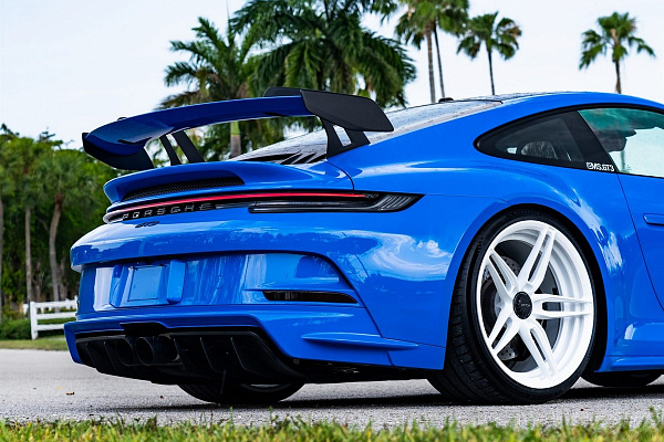 Фото дисков Anrky AN27 Белый глянец на Porsche 911 VIII
