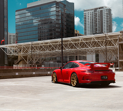 Фото дисков Vossen HF-5 на Porsche 911 VII