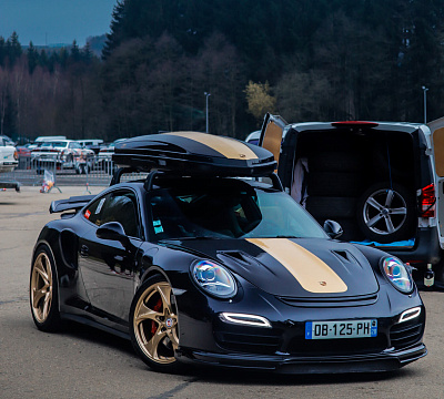 Фото дисков HRE 522M на Porsche 911 VII