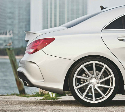 Фото дисков Vossen CVT на Mercedes-Benz CLA (C117, X117)