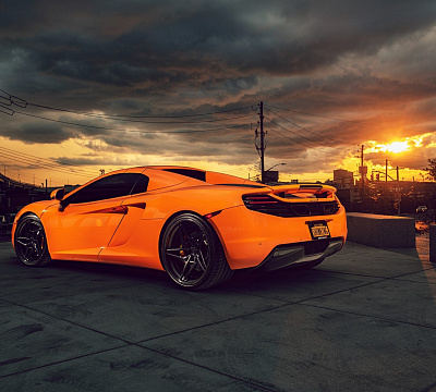 Фото дисков Anrky S3-X3 на McLaren 12C