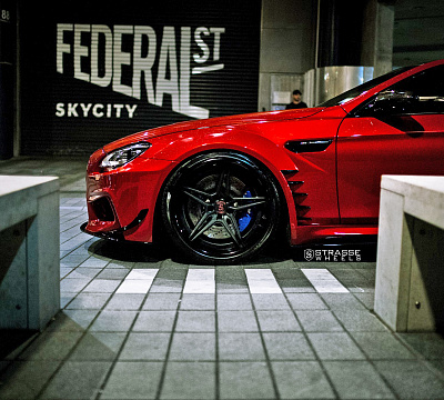Фото дисков Strasse Wheels SV2 Deep Concave FS на BMW 6/M6 (F06/F13/F12)