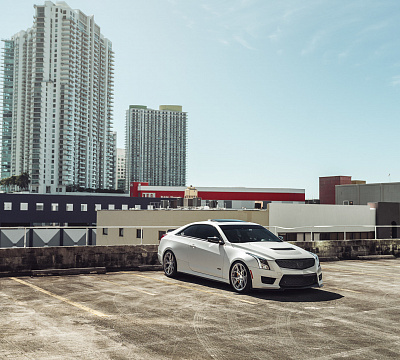 Фото дисков Vossen HF-5 на Cadillac ATS