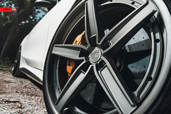 Фото дисков Anrky AN35 Сатиновый графит на Mercedes-Benz S-Class (W222, C217)