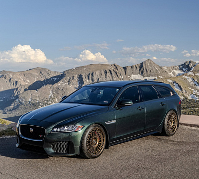 Фото дисков Brixton Forged TR11 на Jaguar XF II