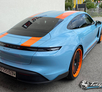 Фото дисков HRE 935 на Porsche Taycan I