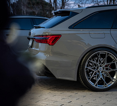 Фото дисков HRE FF10 на Audi A/RS 6 (C8)