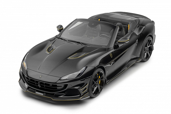 Фото дисков Mansory YT.5 Черный глянец на Ferrari Portofino