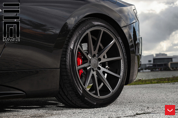 Фото дисков Vossen VFS-1 Сатиновый графит на Maserati GranTurismo I