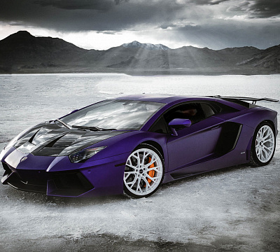 Фото дисков Brixton Forged PF10 на Lamborghini Aventador
