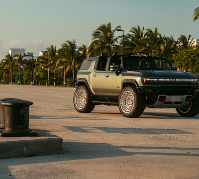 Фото дисков Vossen LCX-04 на GMC Hummer EV