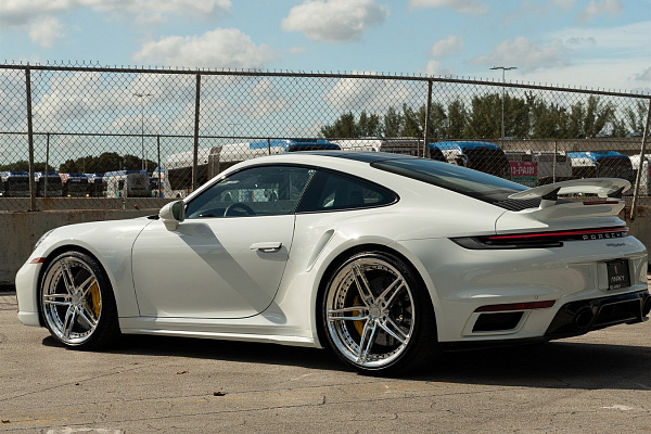 Фото дисков Anrky AN27 Полированный лак на Porsche 911 VIII
