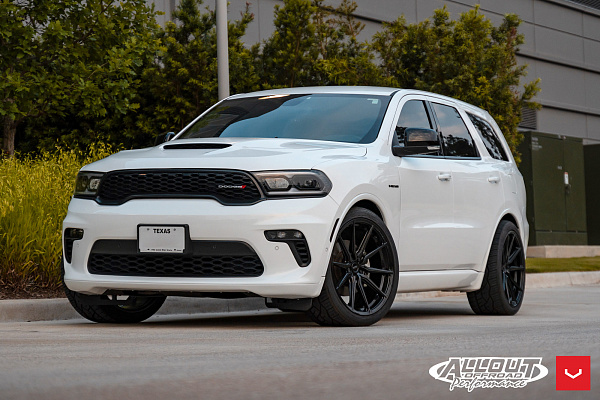 Фото дисков Vossen HF-3 Черный сатин на Dodge Durango III