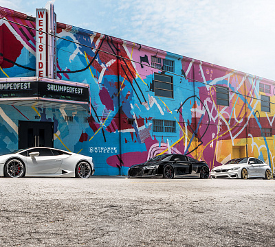 Фото дисков Strasse Wheels SV1 Deep Concave FS на Lamborghini Huracan