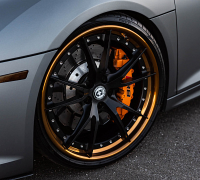Фото дисков HRE S101 на Audi R8 (4S)