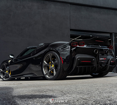 Фото дисков Anrky XR-205 на Ferrari SF90