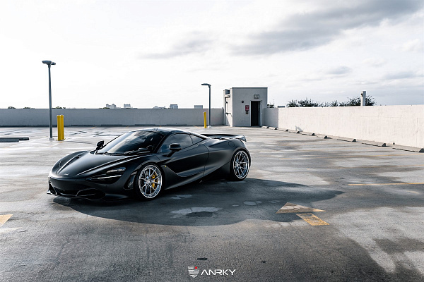 Фото дисков Anrky AN32 Полированный лак на McLaren 720S