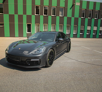 Фото дисков Vossen HF-2 на Porsche Panamera II